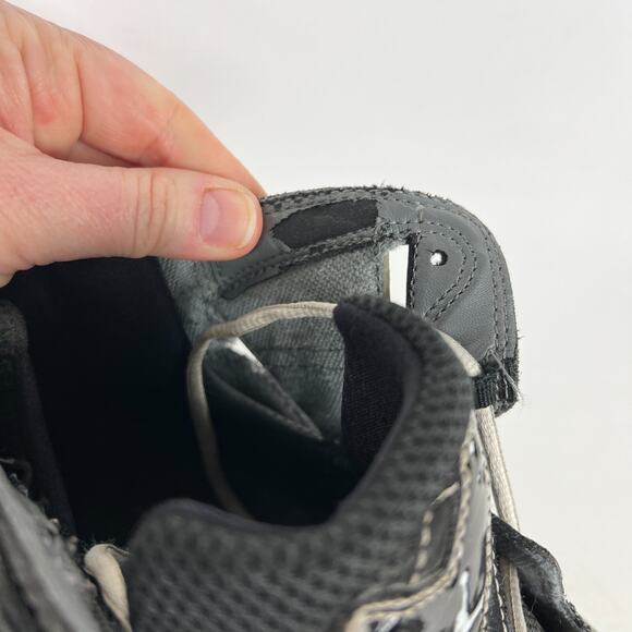 Air Jordan True Flight Sneaker Men's 11.5 Gray Logo Basketball Shoes 342964-003 - Picture 9 of 10